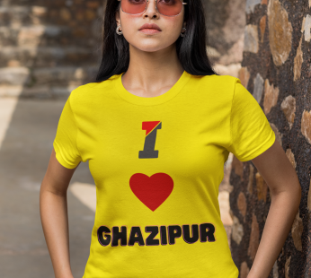 I ❤️ Ghazipur Tshirt Girls